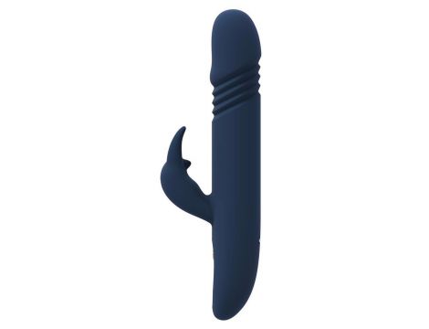 Wibrator króliczek Zephyros z ruchami pchającymi USB 23 cm - 7