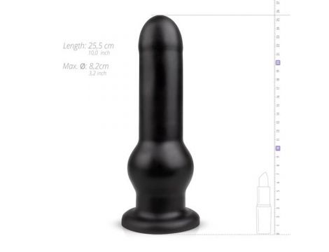 Dildo analne Tactical EasyToys czarne 25 cm - 5