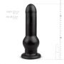 Dildo analne Tactical EasyToys czarne 25 cm - 6