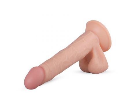 Dildo realistyczne Felix EasyToys beżowe 22 cm - 3
