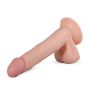 Dildo realistyczne Felix EasyToys beżowe 22 cm - 4