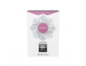 Krople afrodyzjaku Shiatsu Geisha dla kobiet Hot 30ml