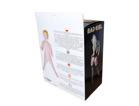 Nadmuchiwana lalka miłości Roxana 3D LaLa 165 cm - 2