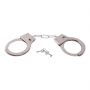 Kajdanki stalowe Toyz4lovers srebrne łańcuszek 7 cm - 2