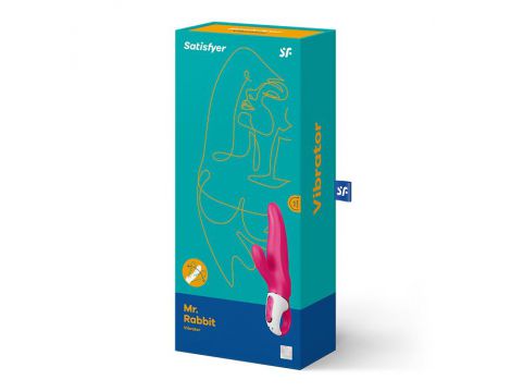 Wibrator króliczek Satisfyer Vibes Mr Rabbit silikonowy USB 22 cm