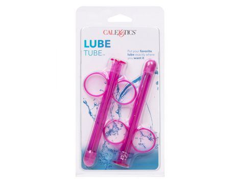 Strzykawka do lubrykantu Calexotics różowa 2 szt 8 cm - 4