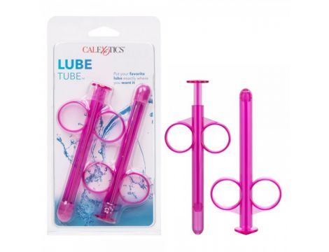 Strzykawka do lubrykantu Calexotics różowa 2 szt 8 cm