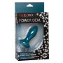 Wibrujący korek analny silikonowy Calexotics niebieski 9,5 cm - 3