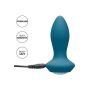 Wibrujący korek analny silikonowy Calexotics niebieski 9,5 cm - 8