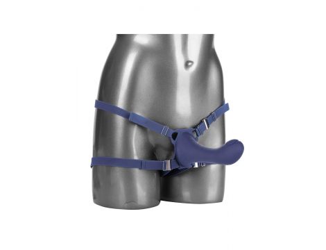 Strap-on Her Royal Harness Me2 Thumper niebieski silikonowy USB