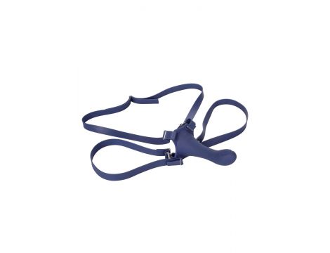 Strap-on Her Royal Harness Me2 Thumper niebieski silikonowy USB - 3