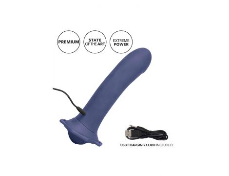 Strap-on Her Royal Harness Me2 Thumper niebieski silikonowy USB - 8