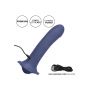 Strap-on Her Royal Harness Me2 Thumper niebieski silikonowy USB - 9