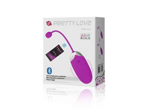 PRETTY LOVE - ABNER EGG 12 function vibrations USB, APP - 6