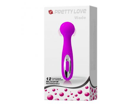Silikonowy masażer wibracyjny Pretty Love Wade 12 trybów