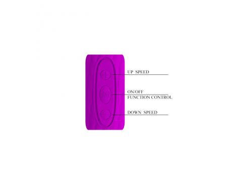 Wibrator silikonowy Pretty Love Nathaniel 7 funkcji USB - 8