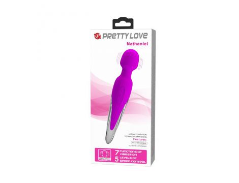 Wibrator silikonowy Pretty Love Nathaniel 7 funkcji USB