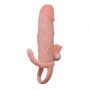 Przedłużka wibrująca Baile Brave Man Skin 17 cm - 3