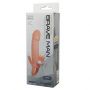Przedłużka wibrująca Baile Brave Man Skin 17 cm - 7