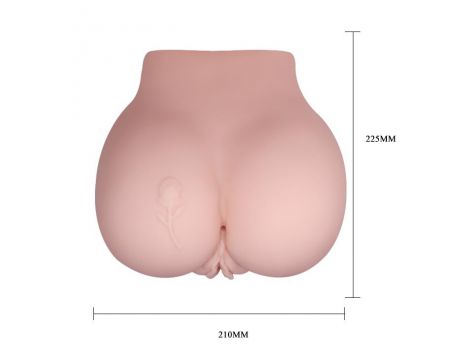 Masturbator Crazy Bull Rose z waginą i odbytem 6 wibracji - 6