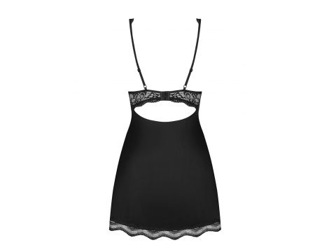 Babydoll i stringi Luvae Obsessive czarny L/XL - 6