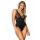 Koronkowe body Luvae Obsessive czarne L/XL
