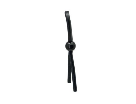 Pierścień erekcyjny silikonowy Toyz4lovers Timeless Pleasure Noose czarny - 2
