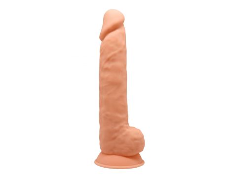 Dildo z cyberskóry Silexd Model 1 cieliste 25 cm