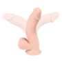 Realistyczne dildo Nature Skin miękkie 24 cm - 10