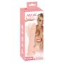 Realistyczne dildo Nature Skin miękkie 24 cm - 2