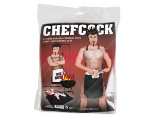 Fartuch erotyczny BIG BOSS z pluszowym penisem