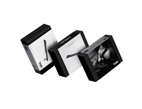 Pejcz skórzany z nitami Whips Collection 42 cm - 2