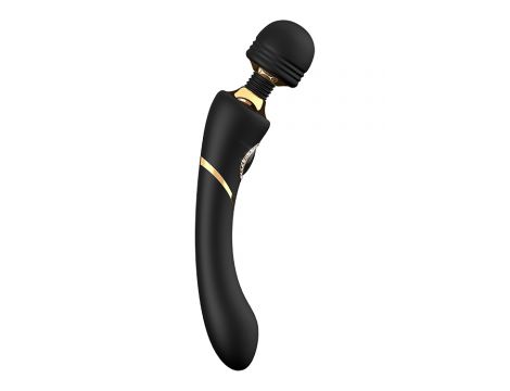 Wibrator różdżka Monica Prestige czarny USB 24 cm - 6