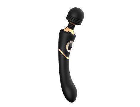 Wibrator różdżka Monica Prestige czarny USB 24 cm - 5