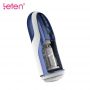 Masturbator Leten rotacyjny z wibracjami niebieski 32 cm - 5