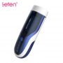 Masturbator Leten rotacyjny z wibracjami niebieski 32 cm - 6