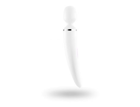 Wibrator Satisfyer Wand-er Woman (Biały/Chrom) - 4