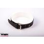Obroża damska Whips Collection biała 4 cm - 3