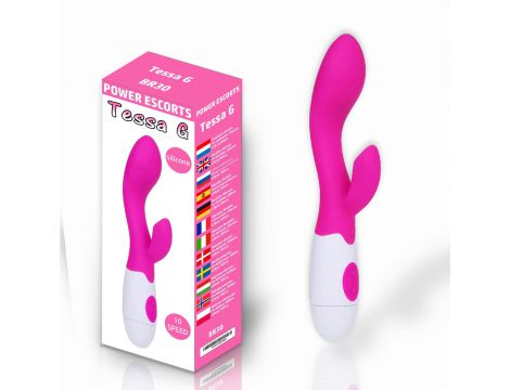 Wibrator punktu G Tessa G Power Escorts 20 cm 10 prędkości