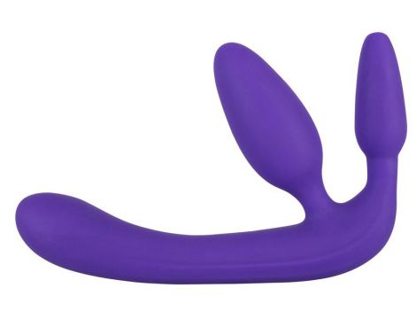 Strapon bez pasków silikonowy 20 cm - 4