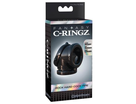Pierścień erekcyjny Fantasy CRingz ze zintegrowanym pierścieniem jąder 7 cm