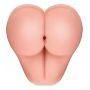 Masturbator Nature Skin 2w1 przedłużka penisa TPE 21 cm - 15