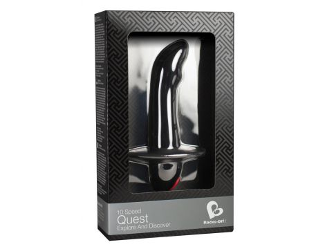 Wibrator prostaty Rocks Off Quest czarny 11,2 cm