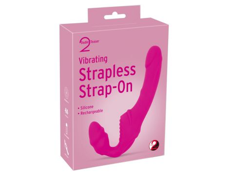 Strap-on wibrujący bez uprzęży You2Toys silikonowy USB 22 cm - 2