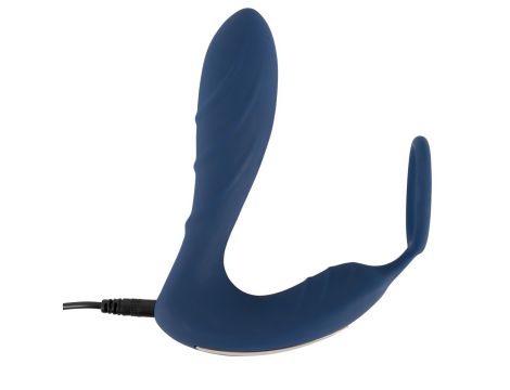Wibrujący korek prostatowy z kokringiem - 20
