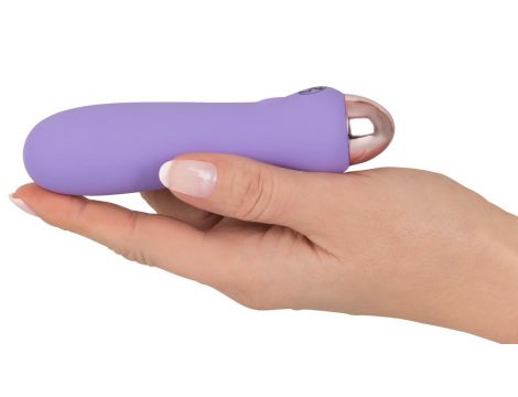 Mini wibrator Cuties fioletowy USB 12,5 cm - 5