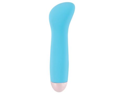 Mini wibrator Cuties niebieski USB 12,9 cm - 4