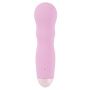 Mini wibrator Cuties różowy silikonowy USB 12 cm - 4