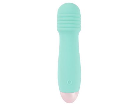 Mini wibrator silikonowy Cuties zielony USB 12,5 cm - 3