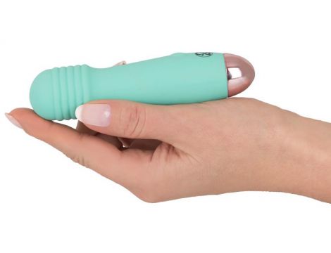 Mini wibrator silikonowy Cuties zielony USB 12,5 cm - 5